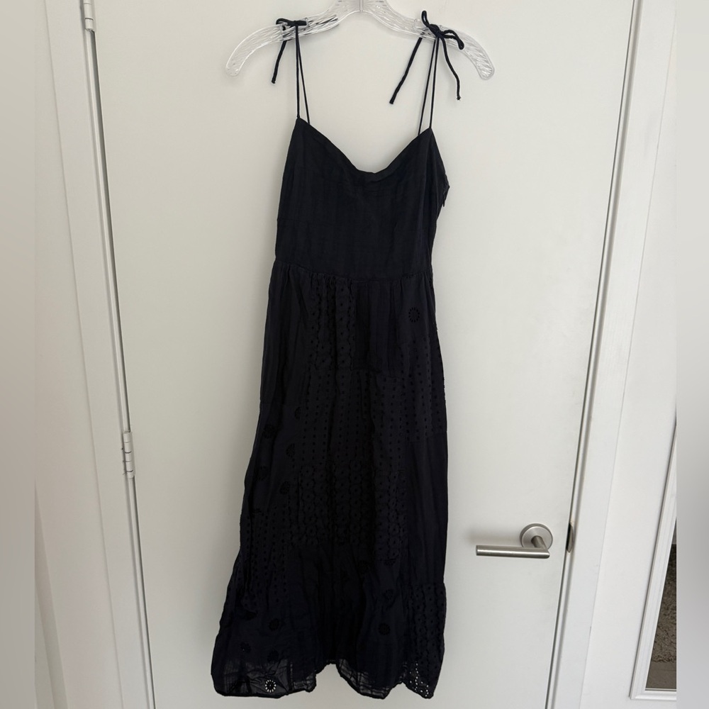Zara Navy Blue Midi Dress